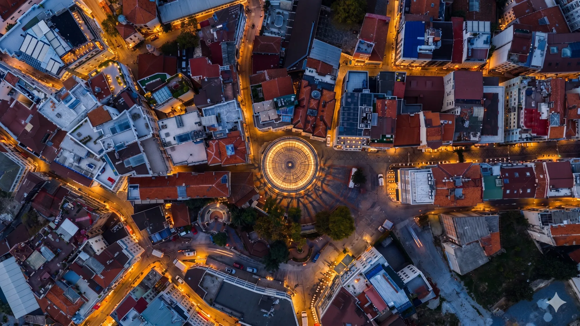 İstanbul havadan görünüm